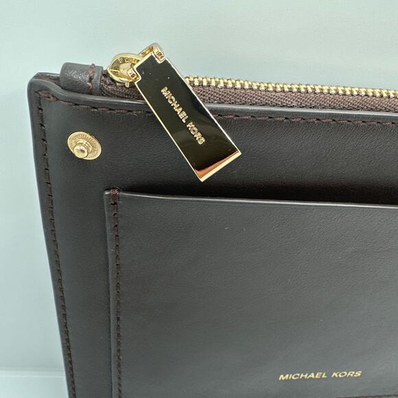 MICHAEL KORS Brown Flat Pouch - Picture 8 of 9